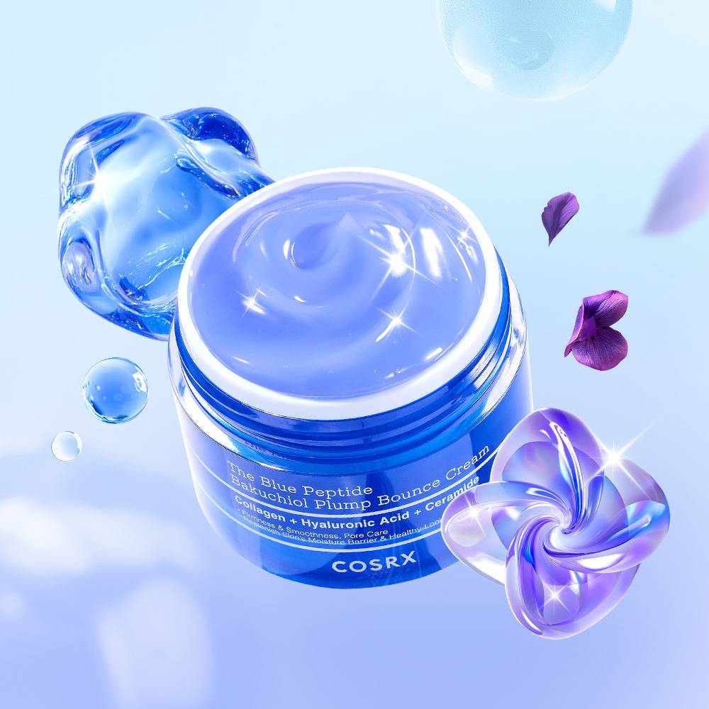COSRX The Blue Peptide Bakuchiol Plump Bounce Cream 50g
