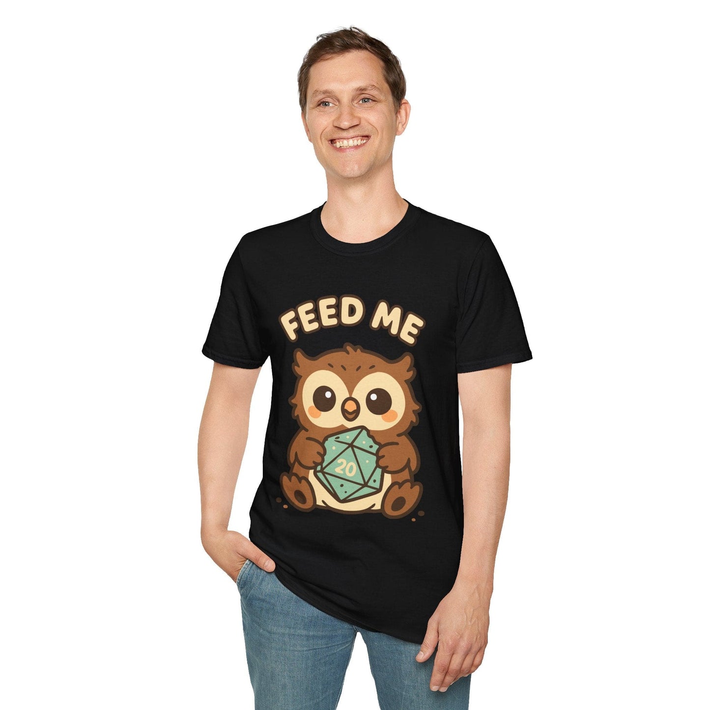 Camiseta de D&D Owlbear Feed Me