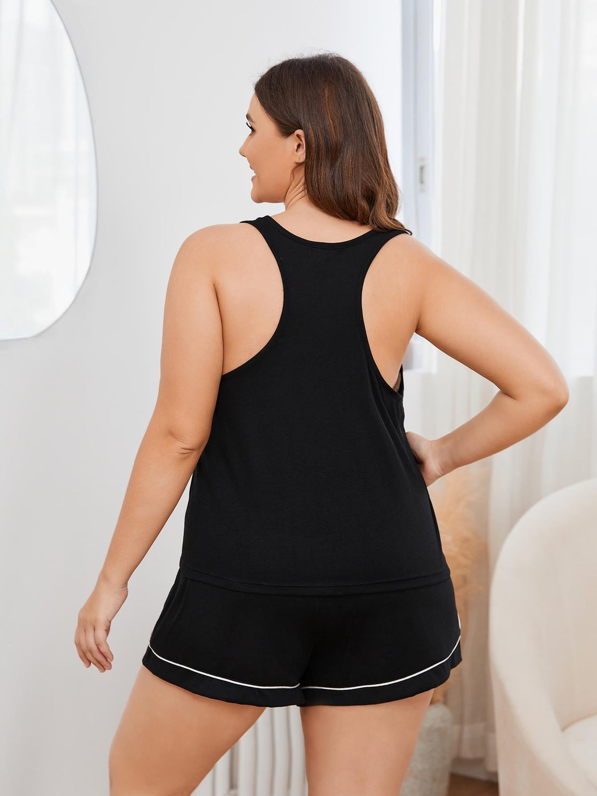 “Bedtime” Shorts Lounge Set