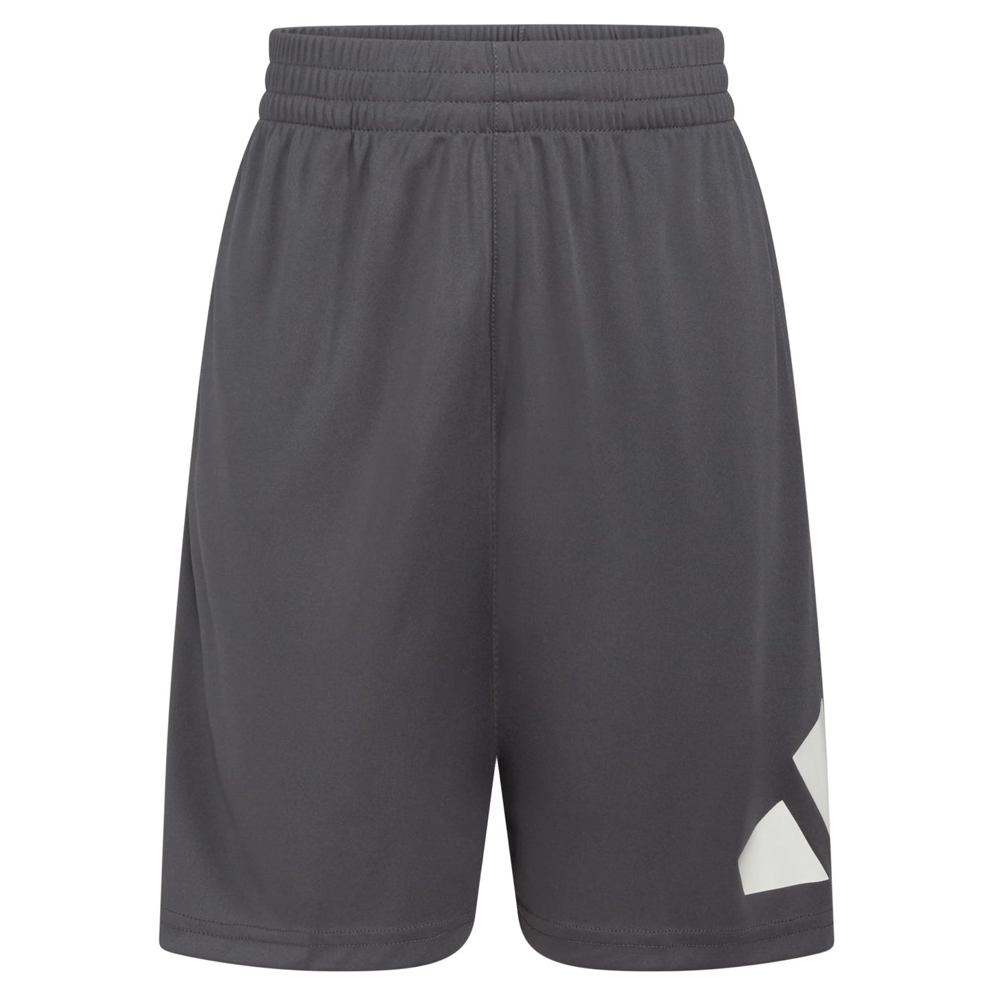 adidas Boys Elastic Waistband Essential Woven Sportswear Shorts Dark Grey