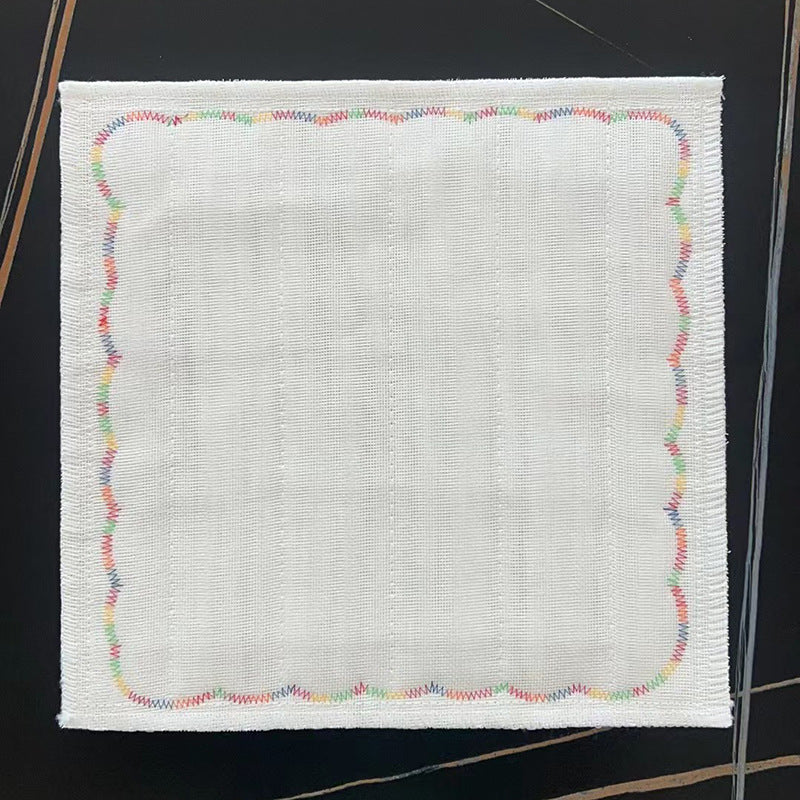 12-layer rainbow rag-8-layer-25 * 25cm-1 strip