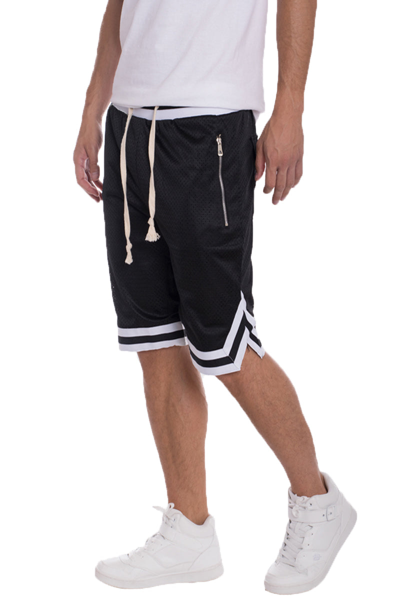 Conjunto de camiseta de malla y pantalón corto de baloncesto