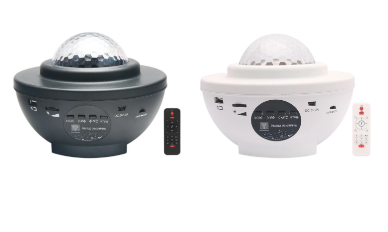Proyector de Galaxia y Cielo Estrellado de Colores con Altavoz Bluetooth