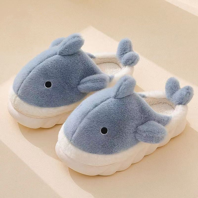 Household Warmth Shark Slippers