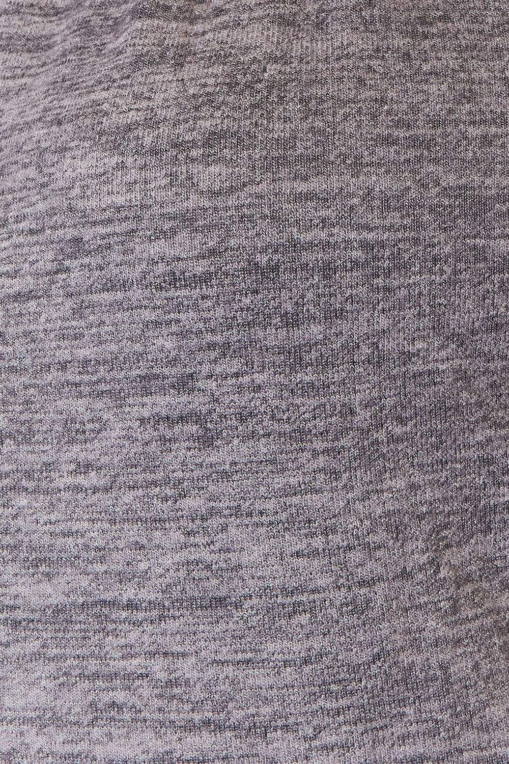 Camiseta de manga larga con cuello cuadrado, hombro con volante y efecto doble