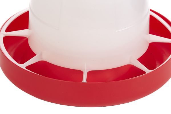 Comedero Colgante Deluxe Little Giant con Tapa – Capacidad de 10 kg para Aves de Corral y Gallinas