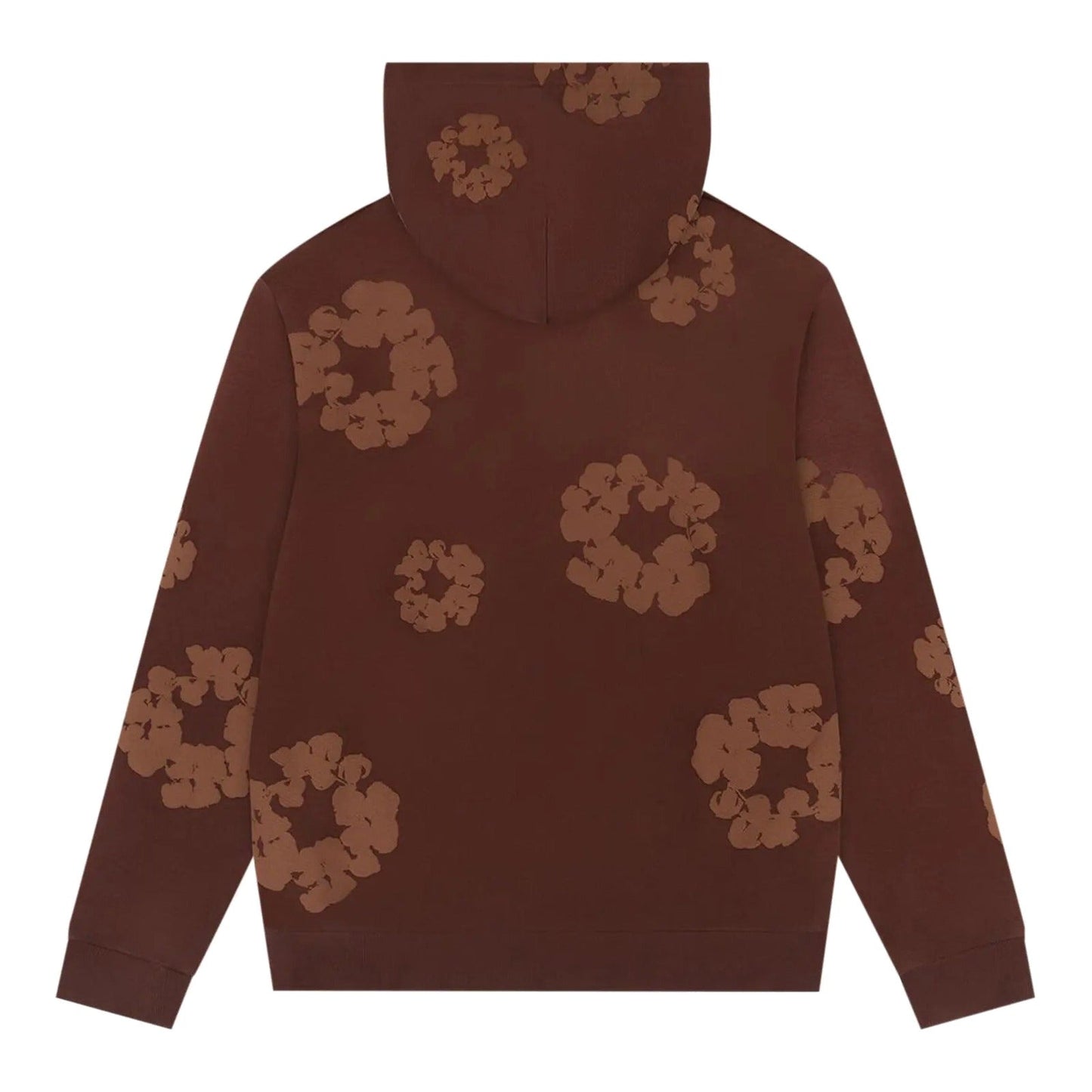 Denim Tears Mono Cotton Wreath Hoodie Brown