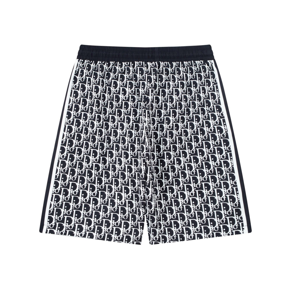 Dior Knit Basketball Shorts 'Black/White'
