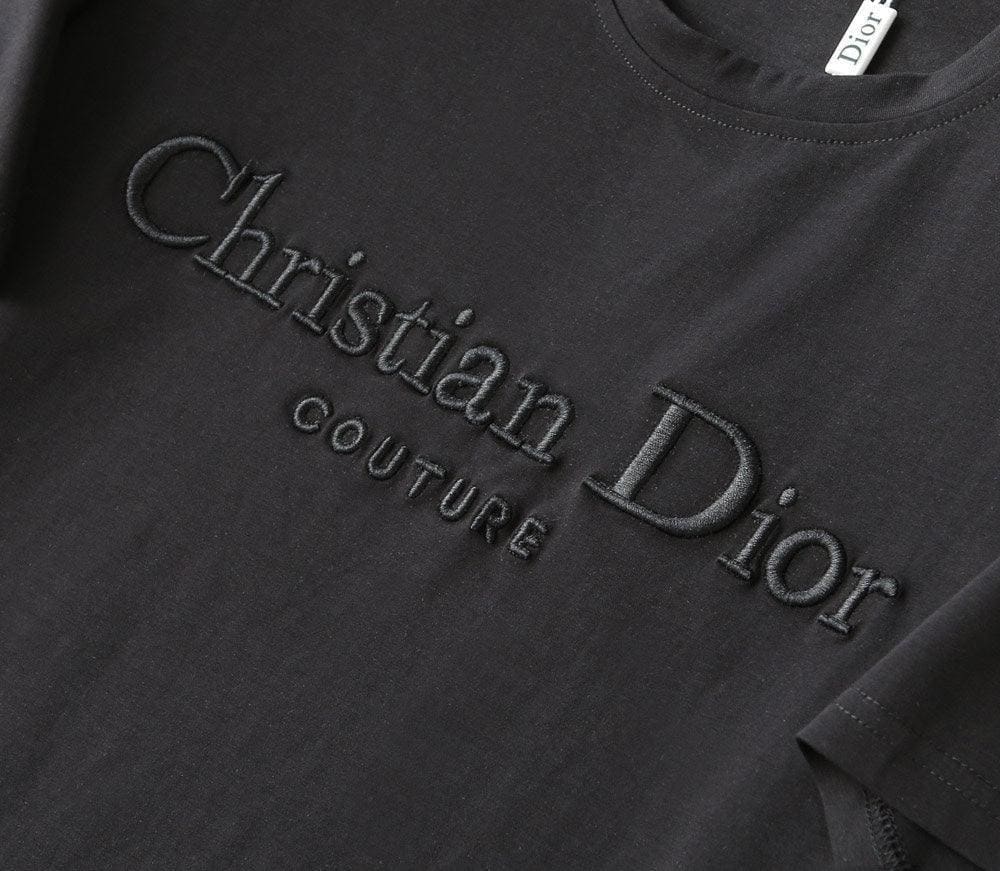Dior T-Shirt Without Collar 'Black'