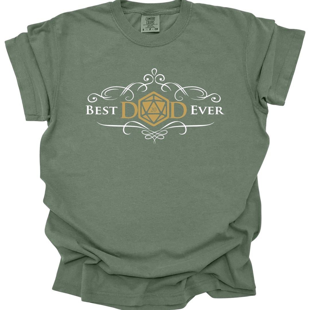 Dungeons and Dragons Dad Shirt - Comfort Colors