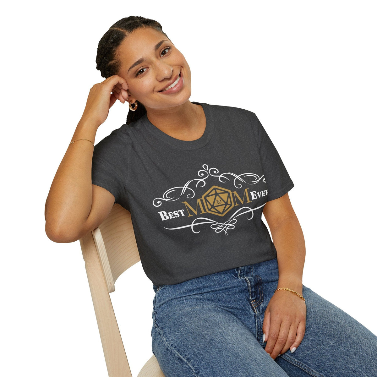 Camiseta "La Mejor Mamá de D&D"