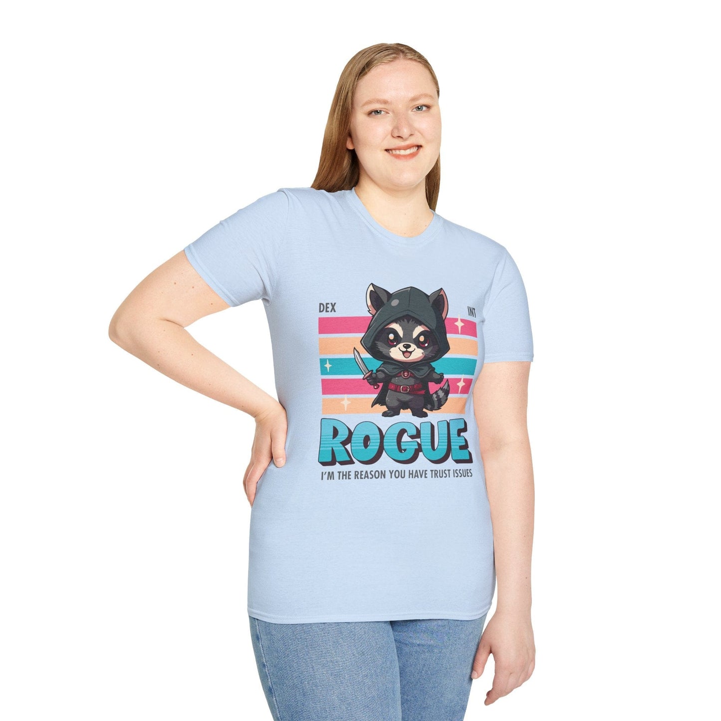 Camiseta de pícaro de DnD - Camiseta Kawaii de clase de D&D