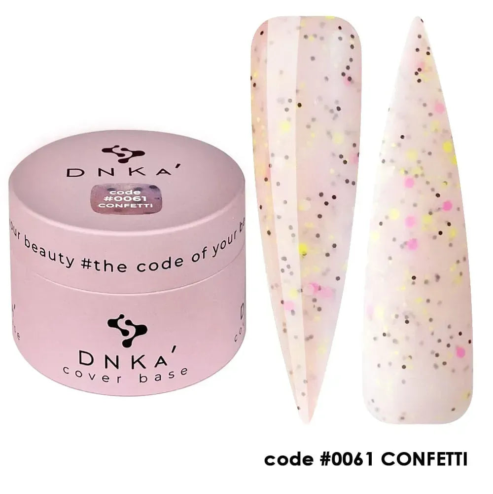DNKa - Cover Base #0061 Confetti, 12ml / 30ml