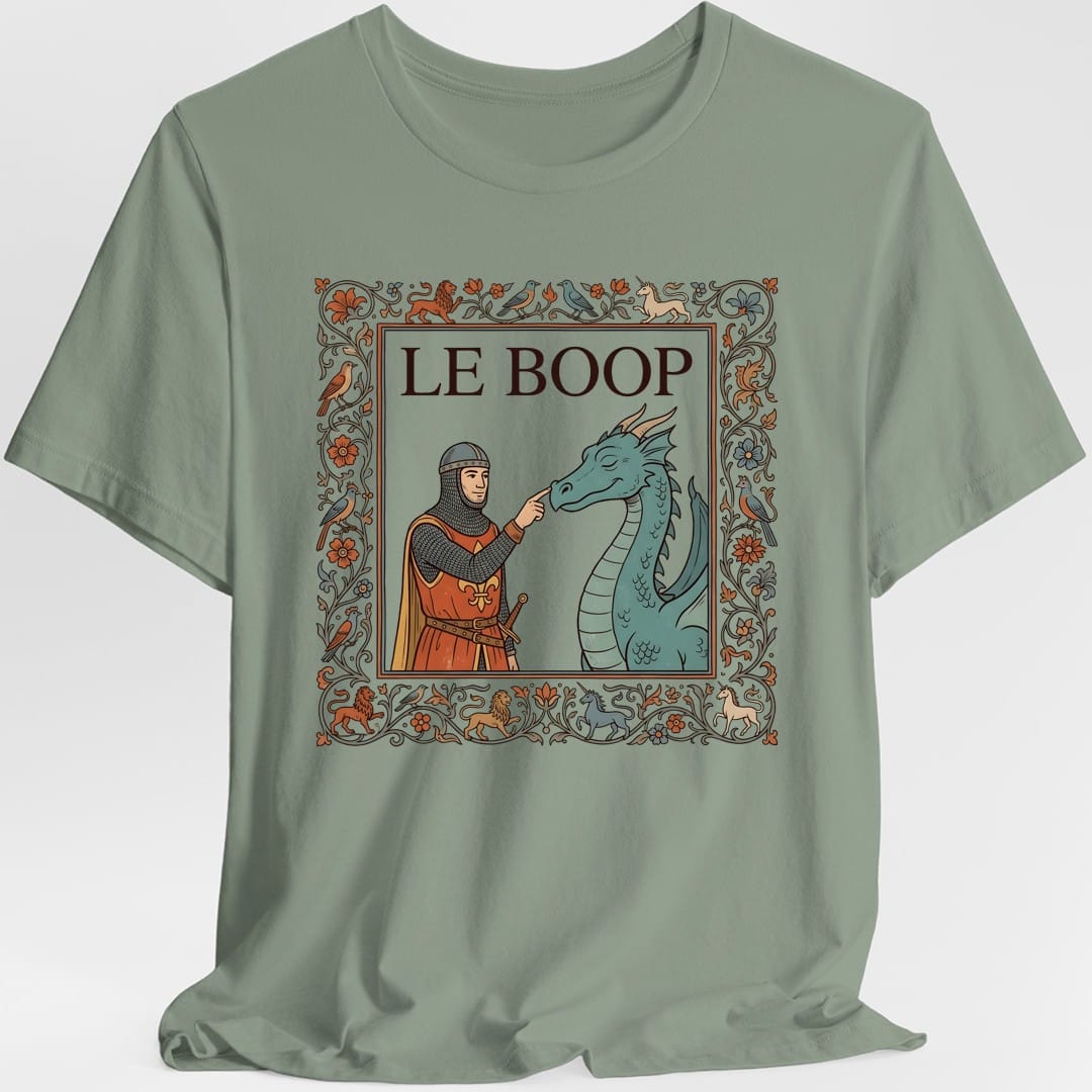 Dragon Boop Medieval T-Shirt