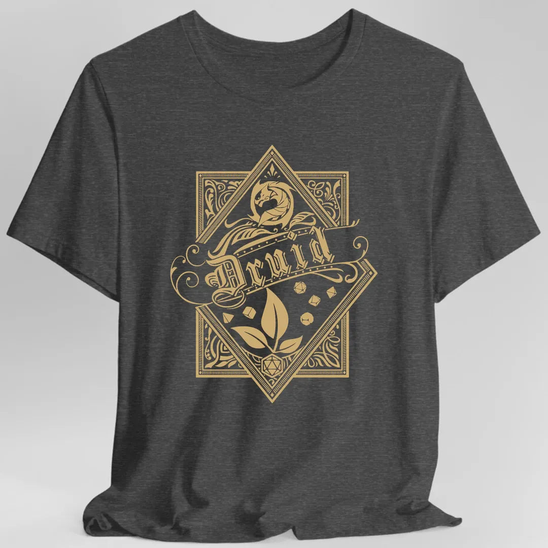Druid D&D Class Emblem T-shirt