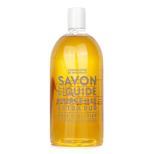 Compagnie de Provence by Compagnie de Provence Liquid Marseille Soap Olive Wood Refill --1000ml/33.8oz