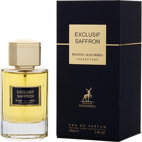 MAISON ALHAMBRA EXCLUSIF SAFFRON by Maison Alhambra EAU DE PARFUM SPRAY 3.4 OZ