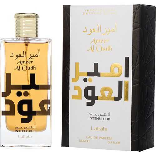 LATTAFA AMEER AL OUDH INTENSE OUD by Lattafa EAU DE PARFUM SPRAY 3.4 OZ