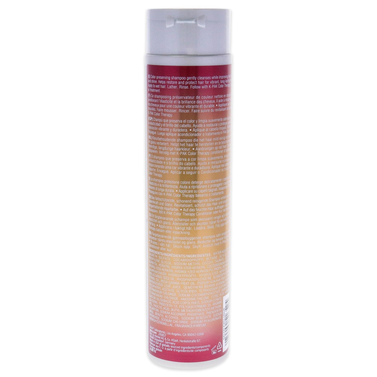 K-Pak Color Therapy Shampoo by Joico for Unisex - 10.1 oz Shampoo