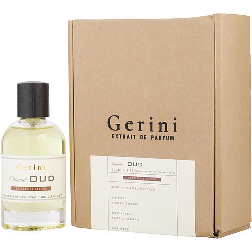 GERINI ORIENTAL OUD by Gerini EXTRAIT DE PARFUM SPRAY 3.3 OZ