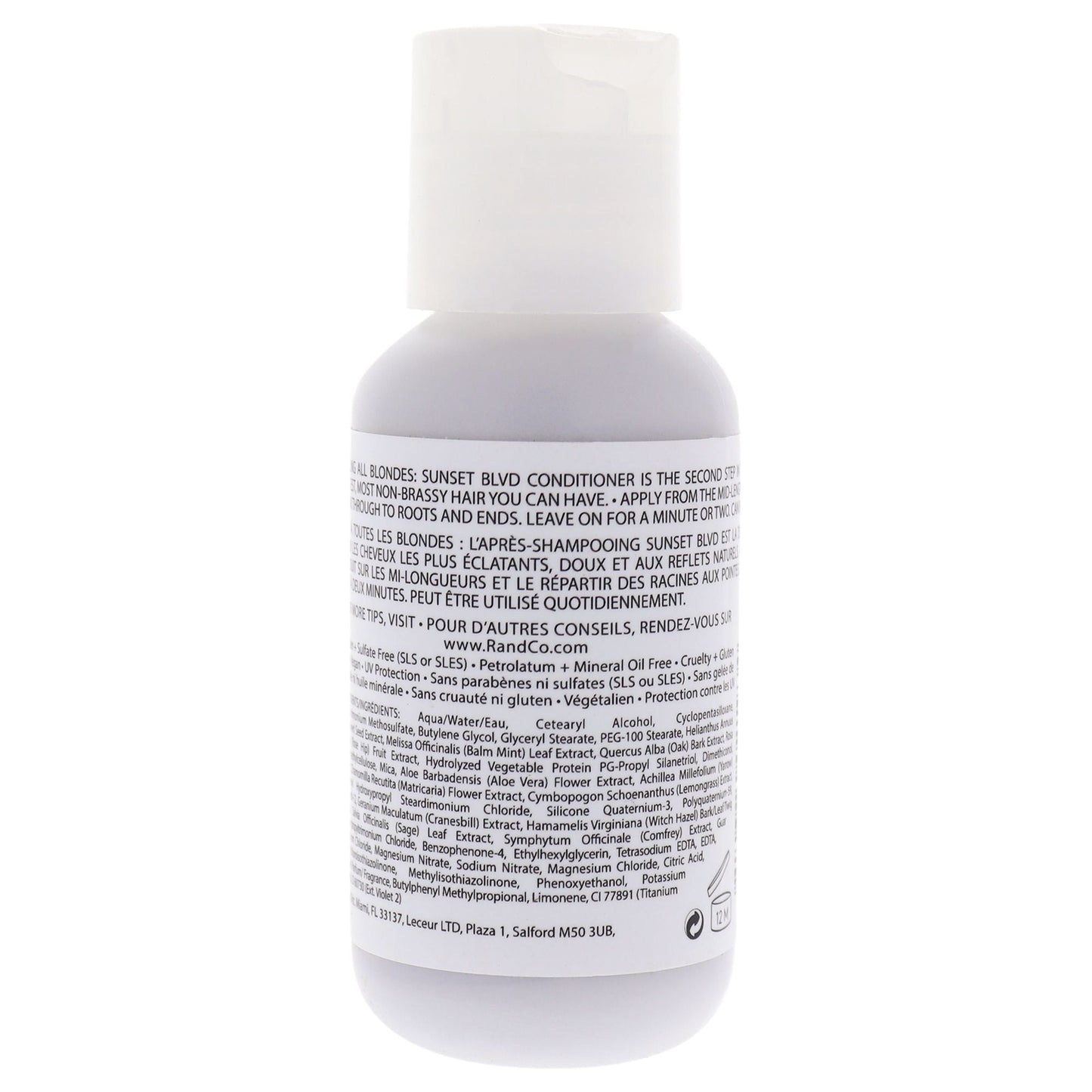 Sunset Blvd Blonde Conditioner by R+Co for Unisex - 1.7 oz Conditioner