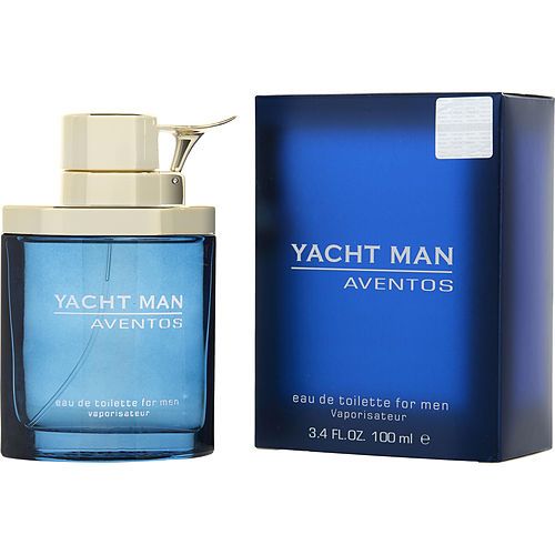 YACHT MAN AVENTOS by Myrurgia EDT SPRAY 3.4 OZ (BLUE BOX)