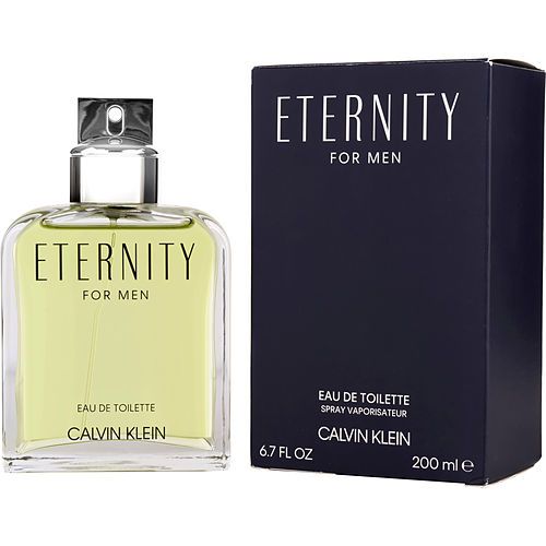 ETERNITY by Calvin Klein EDT SPRAY 6.7 OZ (NEW PACKAGING)