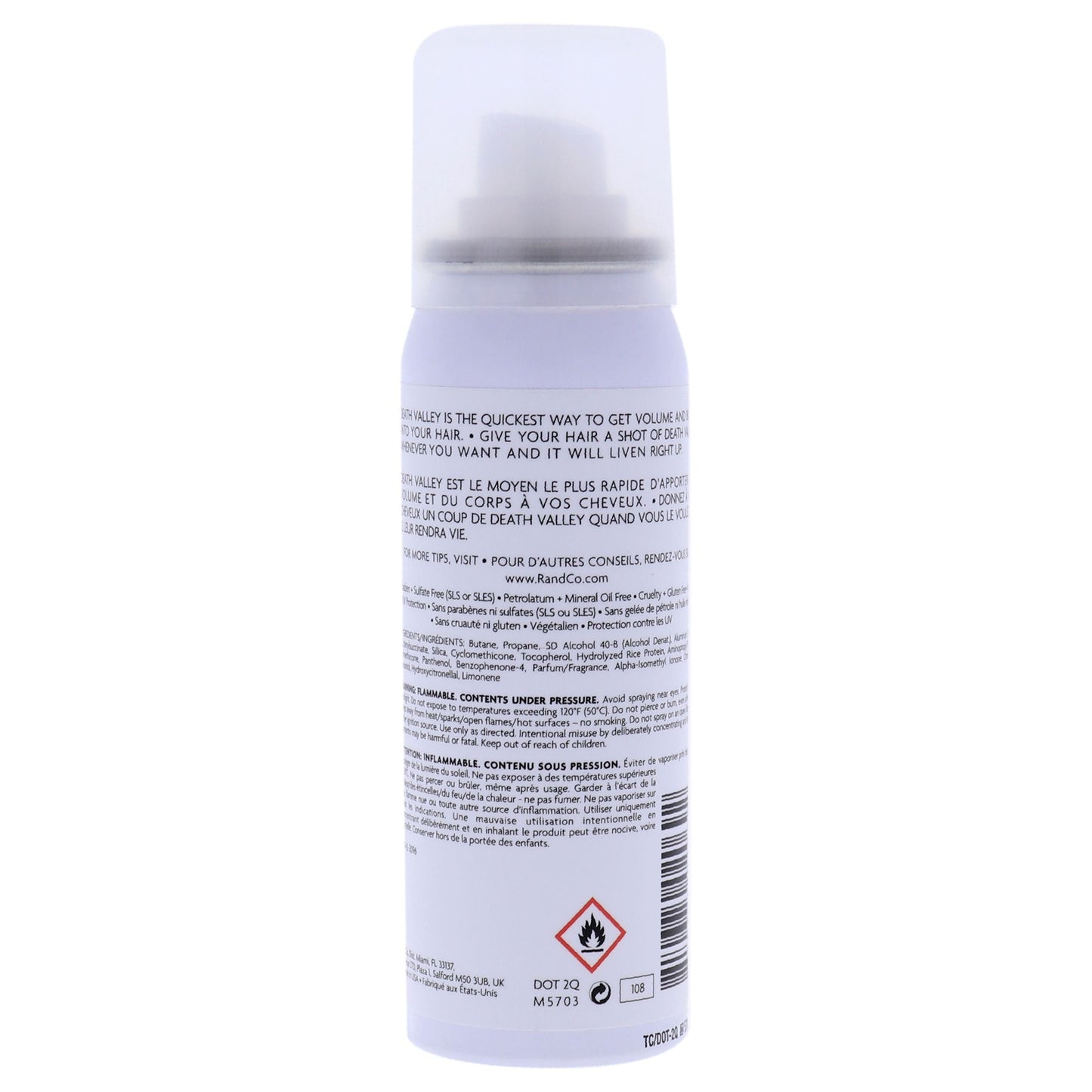 Death Valley Dry Shampoo by R+Co for Unisex - 1.6 oz Dry Shampoo