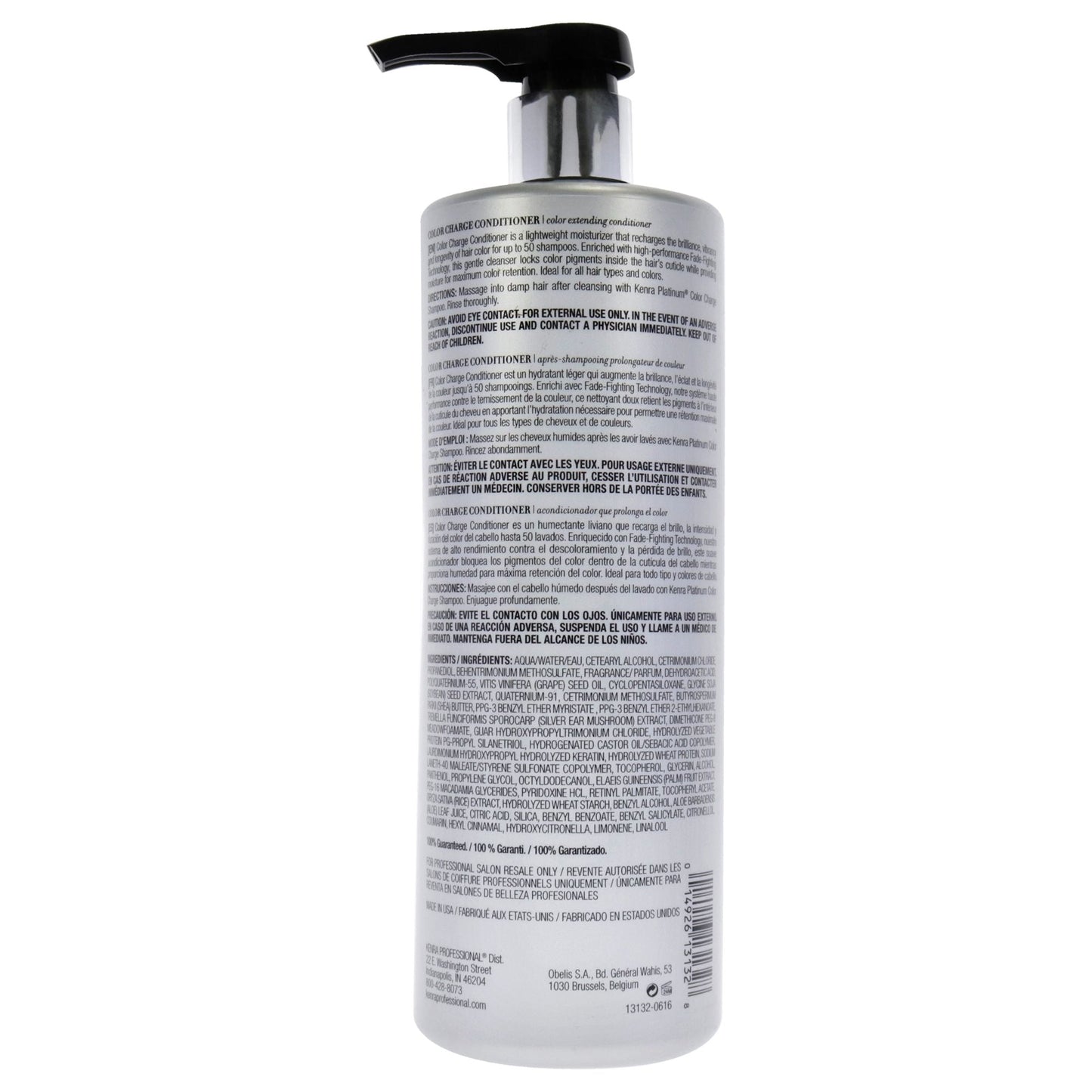 Platinum Color Charge Conditioner by Kenra for Unisex - 31.5 oz Conditioner