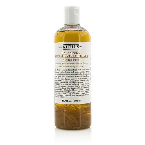 Kiehl's by Kiehl's Calendula Herbal Extract Alcohol-Free Toner - For Normal to Oily Skin Types --500ml/16.9oz
