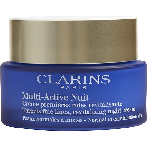 Clarins by Clarins Multi-Active Night Targets Fine Lines Revitalizing Night Cream - For Normal To Combination Skin --50ml/1.6oz
