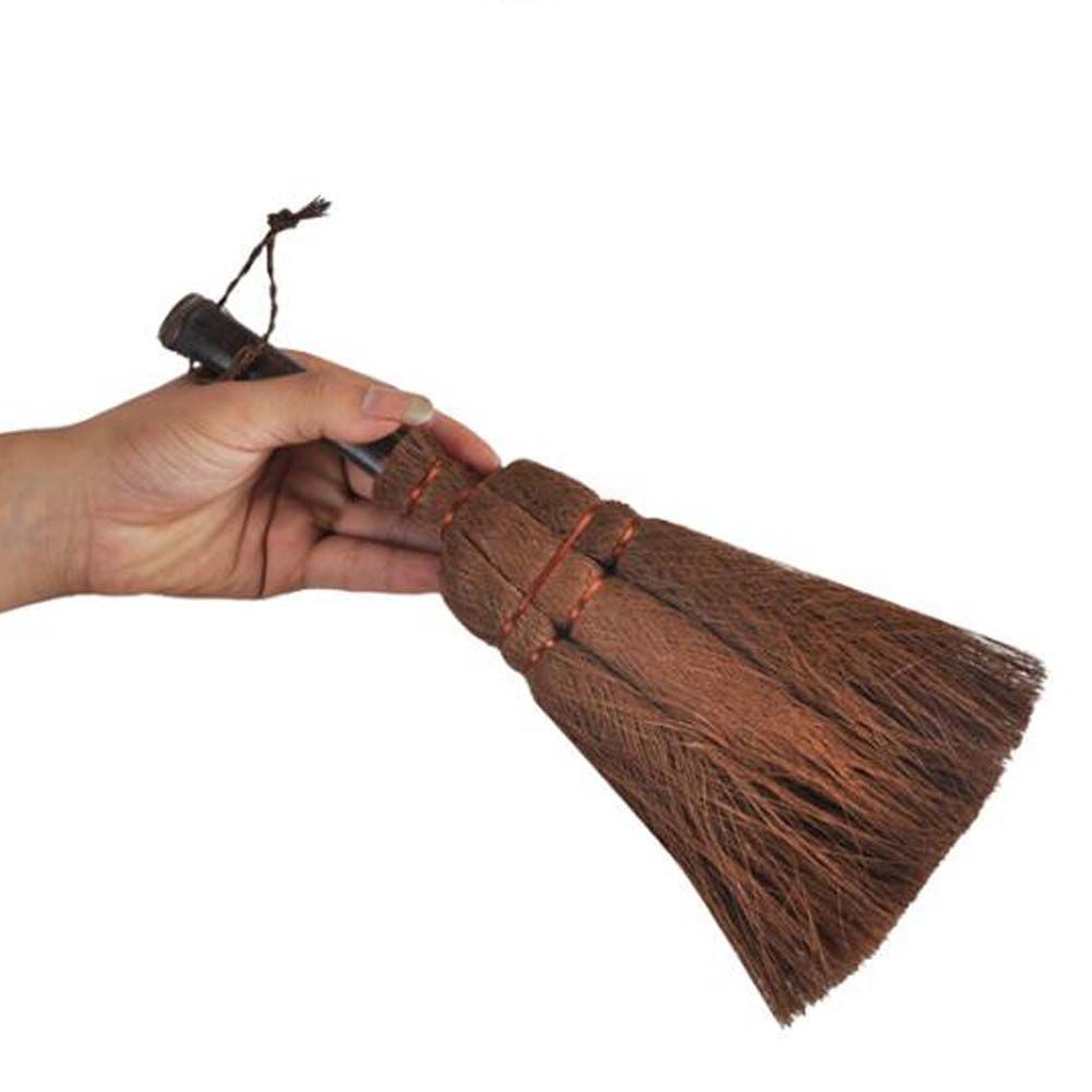 Paint Brush Coir Scrub Brush Palm Oblique Brush Kitchen Cleaning Kungfu Tea Ceremony Accessories