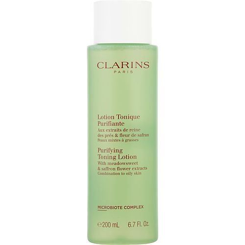 Clarins by Clarins Purifying Toning Lotion with Meadowsweet & Saffron Flower Extracts - Combination to Oily Skin --200ml/6.7oz