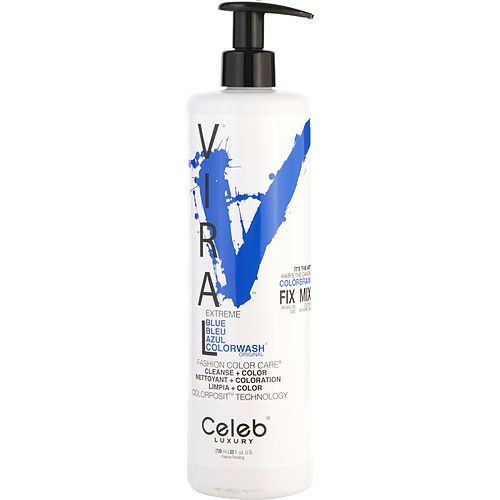 CELEB LUXURY by Celeb Luxury VIRAL COLORWASH EXTREME BLUE 25 OZ