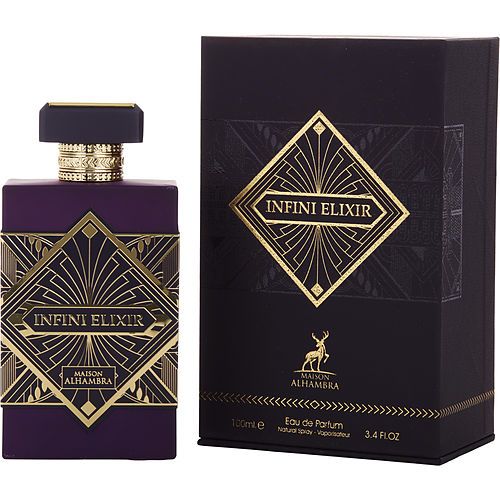 MAISON ALHAMBRA INFINI ELIXIR by Maison Alhambra EAU DE PARFUM SPRAY 3.4 OZ