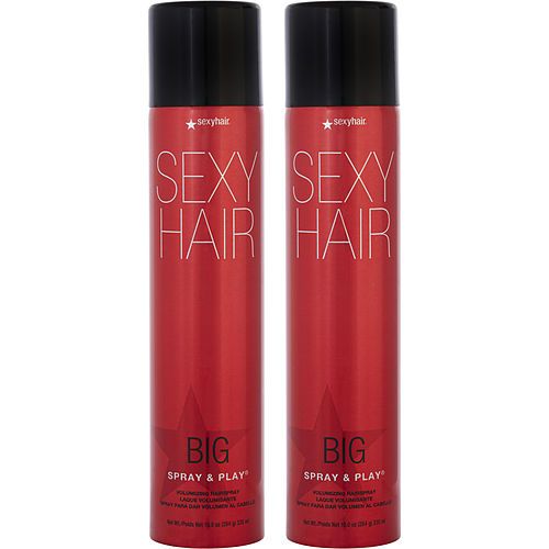 SEXY HAIR by Sexy Hair Concepts BIG SEXY HAIR SPRAY AND PLAY VOLUMIZING HAIR SPRAY 10 OZ (2 PACK)