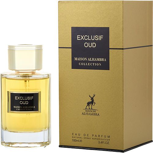 MAISON ALHAMBRA EXCLUSIVE OUD by Maison Alhambra EAU DE PARFUM SPRAY 3.4 OZ