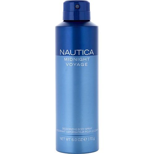 NAUTICA MIDNIGHT VOYAGE by Nautica DEODORIZING BODY SPRAY 6 OZ