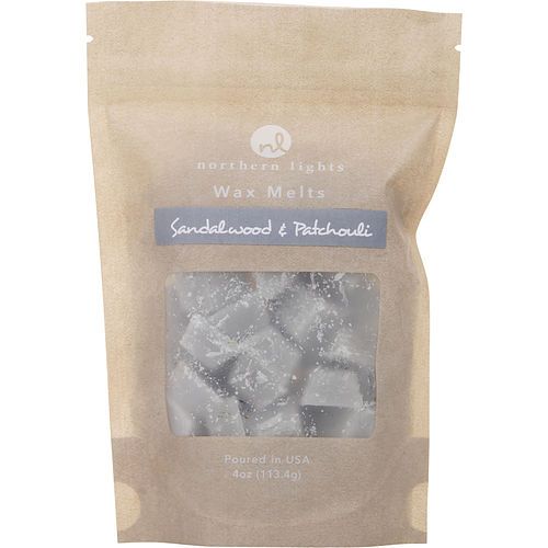 SANDALWOOD & PATCHOULI by Northern Lights WAX MELTS POUCH 4 OZ