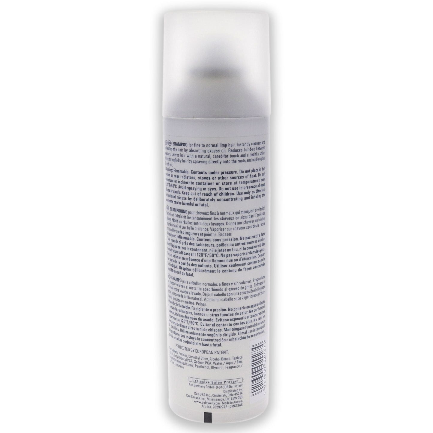 Dualsenses Ultra Volume Bodifying Dry Shampoo by Goldwell for Unisex - 5.7 oz Dry Shampoo