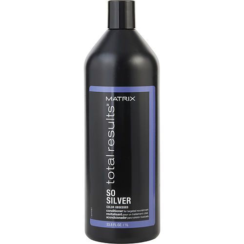 TOTAL RESULTS by Matrix SO SILVER COLOR OBSESSED CONDITIONER 33.8 OZ