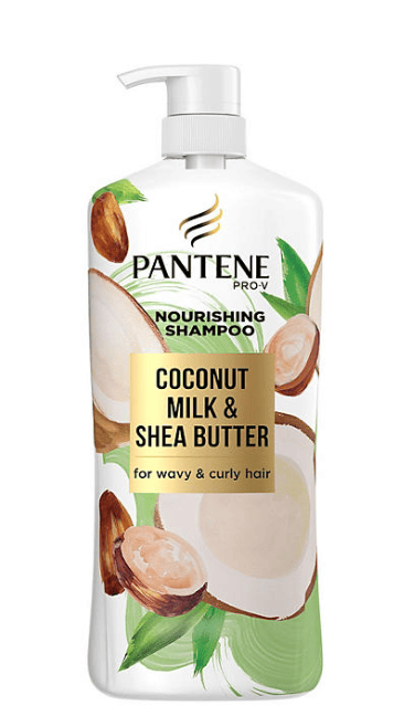 Pantene Pro-V Nourishing Shampoo, Coconut Milk & Shea Butter, 38.2 fl. oz.