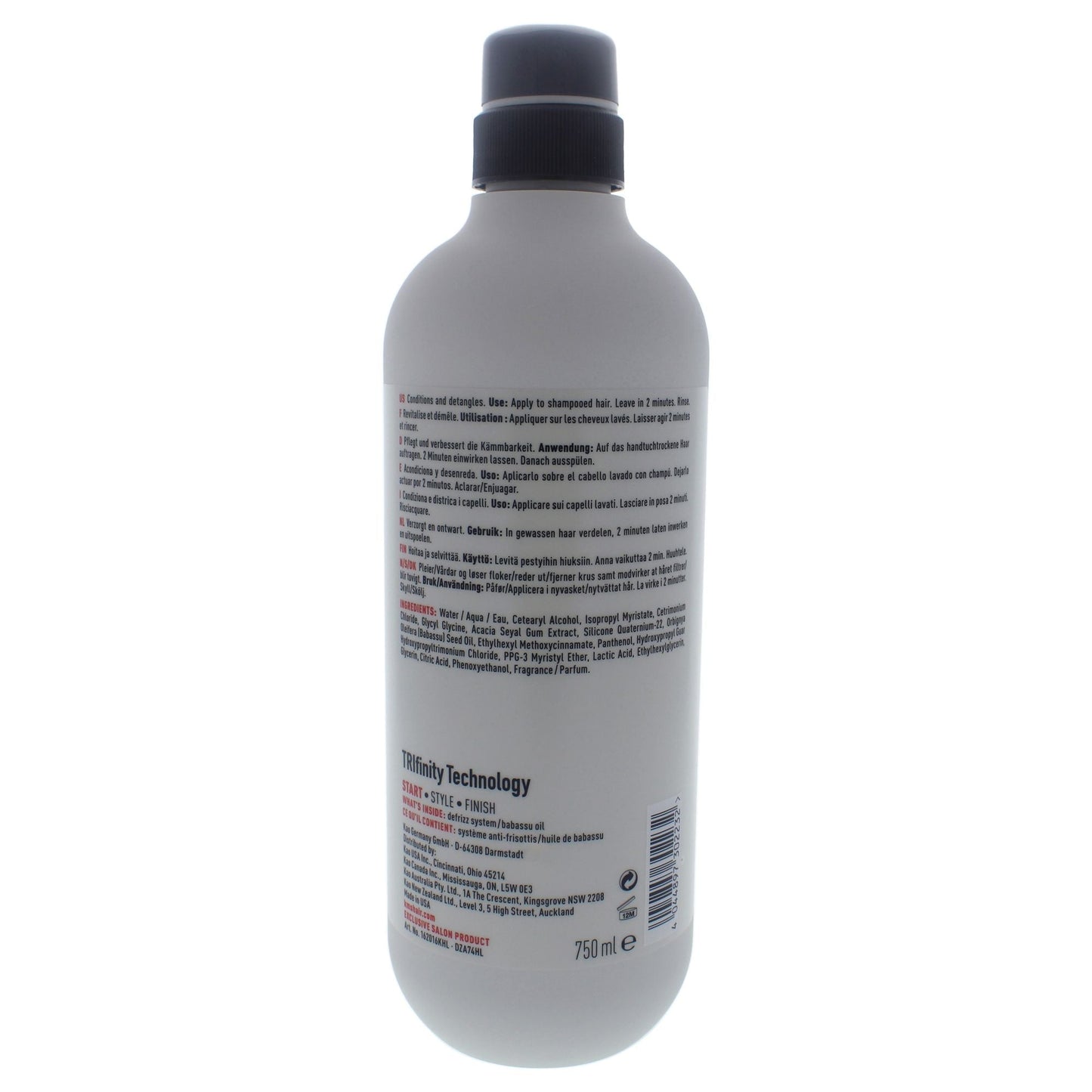Tame Frizz Conditioner by KMS for Unisex - 25.3 oz Conditioner
