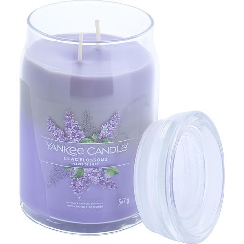 YANKEE CANDLE by Yankee Candle LILAC BLOSSOMS SCENTED LARGE JAR 22 OZ