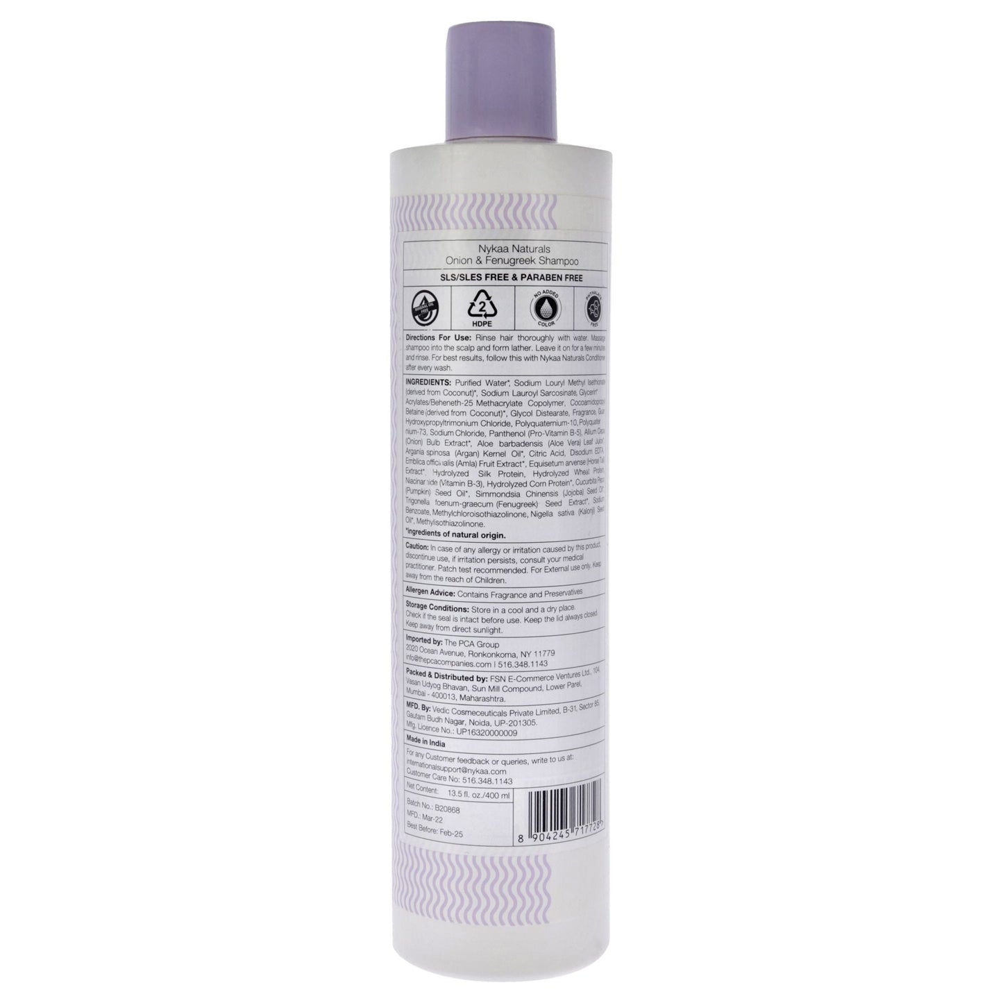 Shampoo - Onion and Fenugreek
