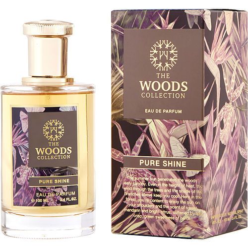 THE WOODS COLLECTION PURE SHINE by The Woods Collection EAU DE PARFUM SPRAY 3.4 OZ (OLD PACKAGING)