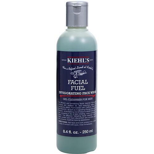 Kiehl's by Kiehl's Facial Fuel Invigorating Face Wash Gel Cleanser--250ml/8.4oz