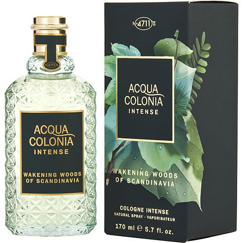 4711 ACQUA COLONIA INTENSE WAKENING WOODS OF SCANDINAVIA by 4711 EAU DE COLOGNE SPRAY 5.7 OZ