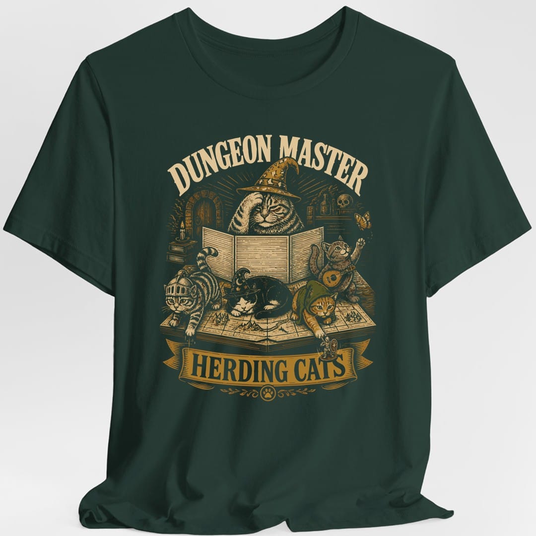 Dungeon Master Herding Cats T-Shirt