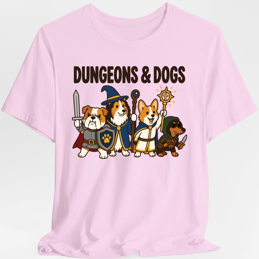 Dungeons & Dogs Adventuring Party T-Shirt